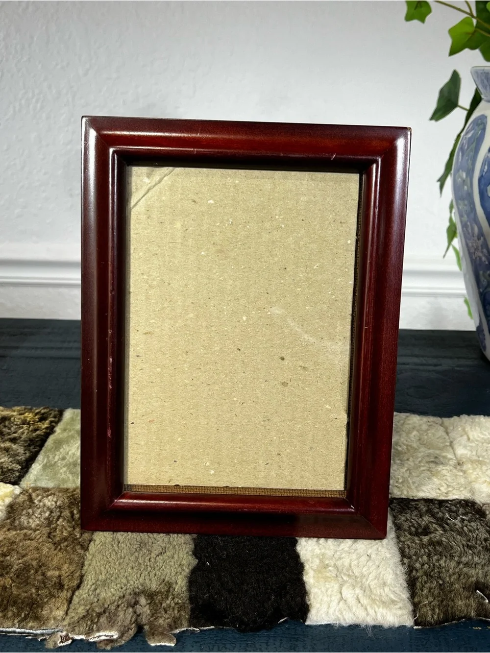Wooden Photo Frame, made in Thailand free with Purchase